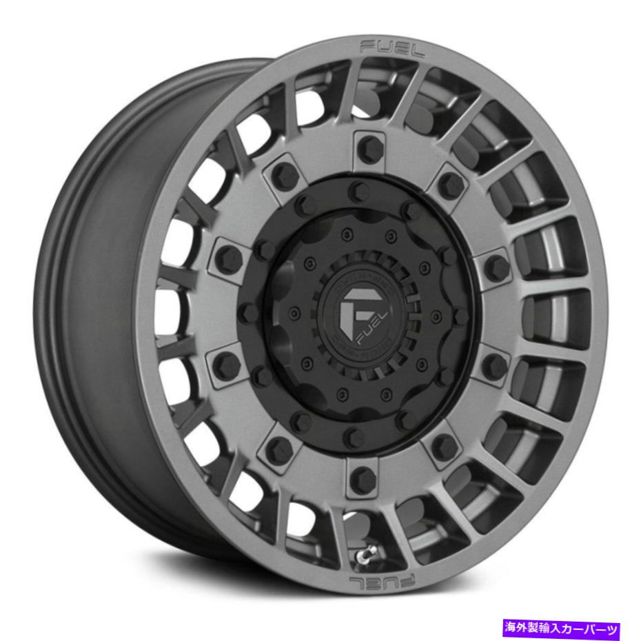 ホイール 4本セット Fuel D726 Militia 1PCホイール20x10(-18、8x180、124.2)4の無煙炭リムセット Fuel D726 MILITIA 1PC Wheels 20x10 (-18, 8x180, 124.2) Anthracite Rims Set of 4【並行輸入品】|Us Custom Parts Shop USDM
