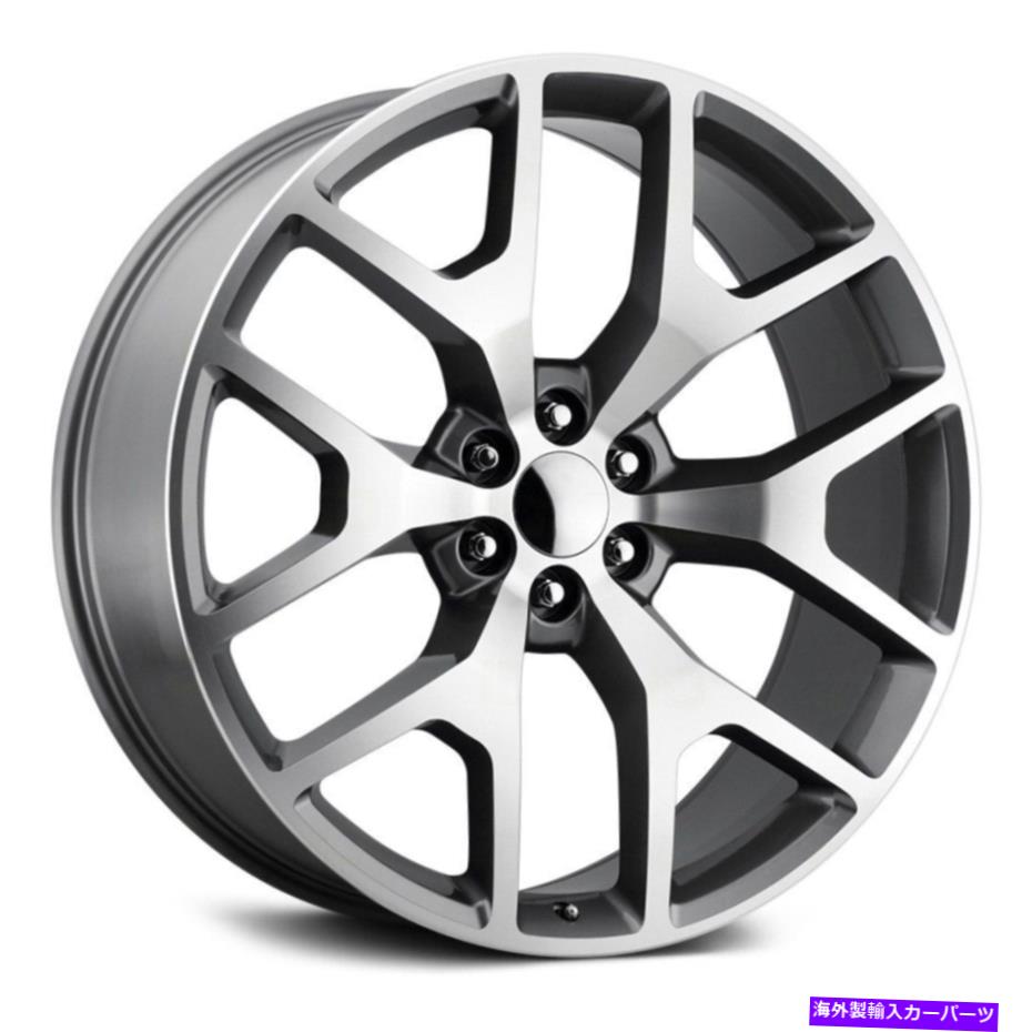 ホイール　４本セット レプリカ技術RT-6ホイール26x10（30、6x139.7、78.1）4のグレーリムセット Replica Tech RT-6 Wheels 26x10 (30, 6x139.7, 78.1) Gray Rims Set of 4【並行輸入品】｜Us Custom Parts Shop USDM