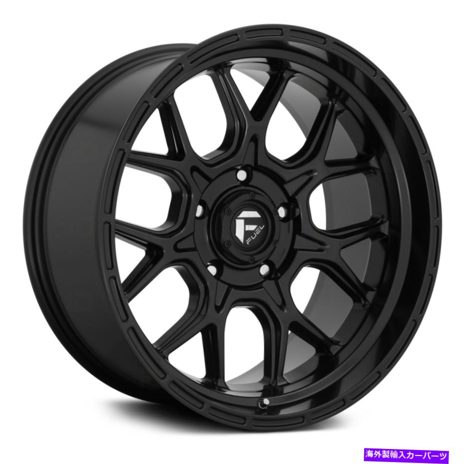 ホイール　４本セット Fuel D670 Tech 1PCホイール20x10（-18、6x135、87.1）4のブラックリムセット Fuel D670 TECH 1PC Wheels 20x10 (-18, 6x135, 87.1) Black Rims Set of 4【並行輸入品】