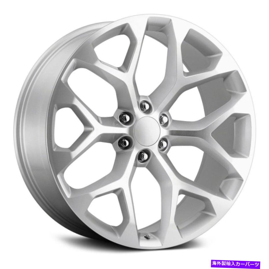 ホイール　４本セット レプリカ技術RT-8ホイール26x10（30、6x139.7、78.1）4のシルバーリムセット Replica Tech RT-8 Wheels 26x10 (30, 6x139.7, 78.1) Silver Rims Set of 4【並行輸入品】｜Us Custom Parts Shop USDM