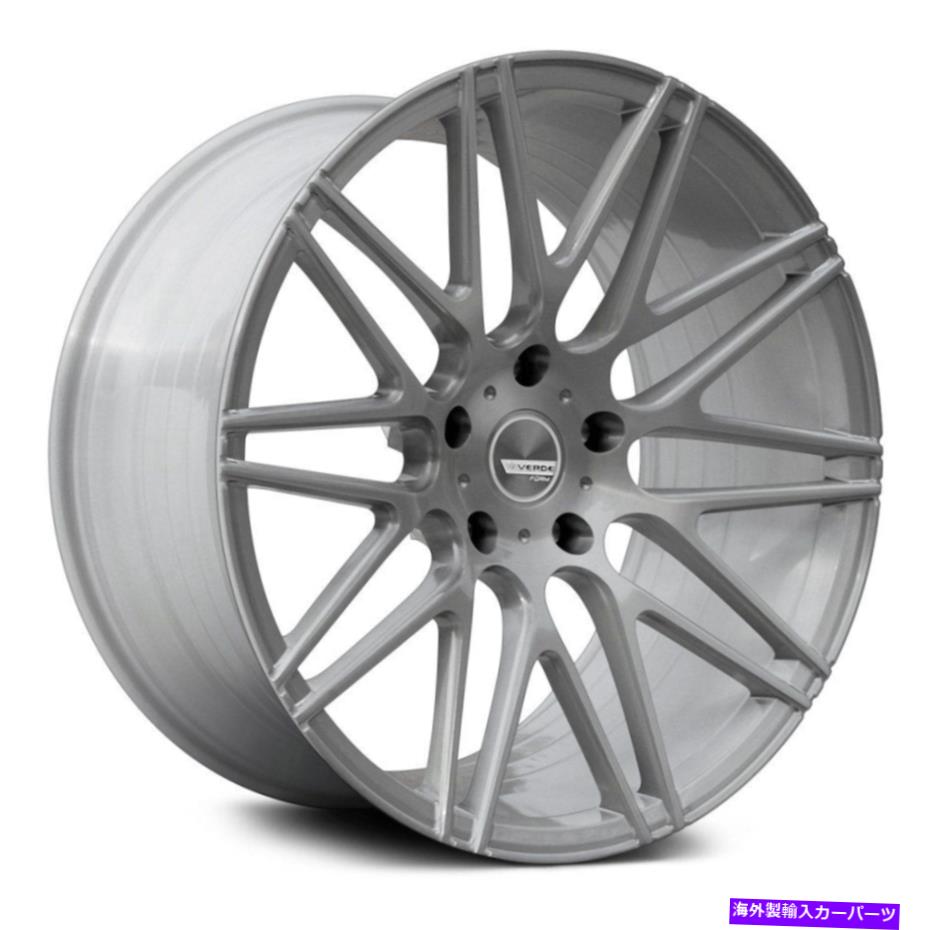 ホイール　４本セット Verde VFF01ホイール20x10（45、5x114.3、74.1）4のブラシ付きリムセット Verde VFF01 Wheels 20x10 (45, 5x114.3, 74.1) Brushed Rims Set of 4【並行輸入品】