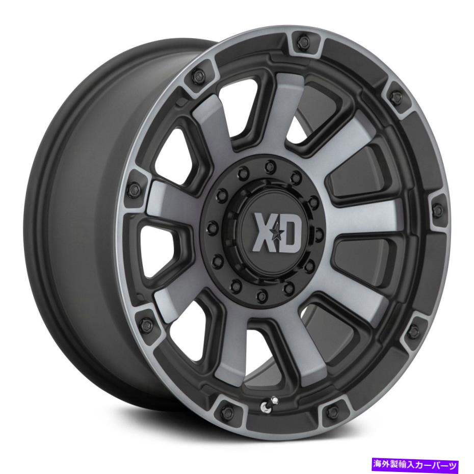 ホイール　４本セット XDシリーズXD852ガントレットホイール20x10（-18、8x170、125.1）4のブラックリムセット XD Series XD852 GAUNTLET Wheels 20x10 (-18, 8x170, 125.1) Black Rims Set of 4【並行輸入品】｜Us Custom Parts Shop USDM