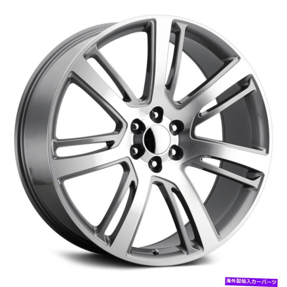 ホイール 4本セット レプリカ技術RT-7ホイール26x10(30、6x139.7、78.1)4のグレーリムセット Replica Tech RT-7 Wheels 26x10 (30, 6x139.7, 78.1) Gray Rims Set of 4【並行輸入品】|Us Custom Parts Shop USDM