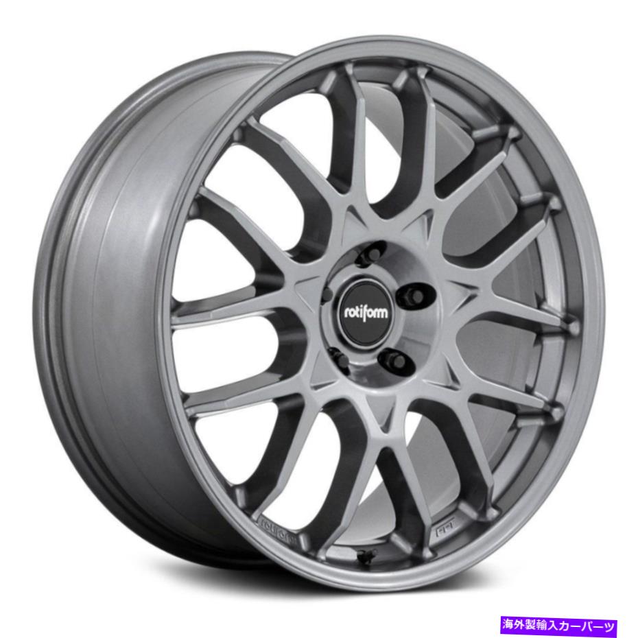 ホイール　４本セット Rotiform ZWSホイール21x9.5（25、5x112、66.56）4の無煙炭リムセット Rotiform ZWS Wheels 21x9.5 (25, 5x112, 66.56) Anthracite Rims Set of 4【並行輸入品】