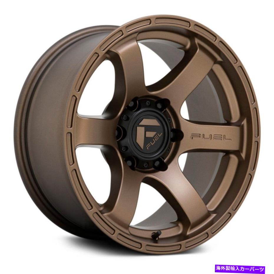 ホイール　４本セット 燃料D768ラッシュ1PCホイール20x9（1、6x114.3、66.06）4のブロンズリムセット Fuel D768 RUSH 1PC Wheels 20x9 (1, 6x114.3, 66.06) Bronze Rims Set of 4【並行輸入品】