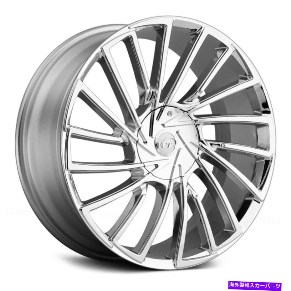 ホイール　４本セット VCT V79ホイール20x8.5（40、5x120.65、73.1）4のクロムリムセット VCT V79 Wheels 20x8.5 (40, 5x120.65, 73.1) Chrome Rims Set of 4【並行輸入品】｜Us Custom Parts Shop USDM