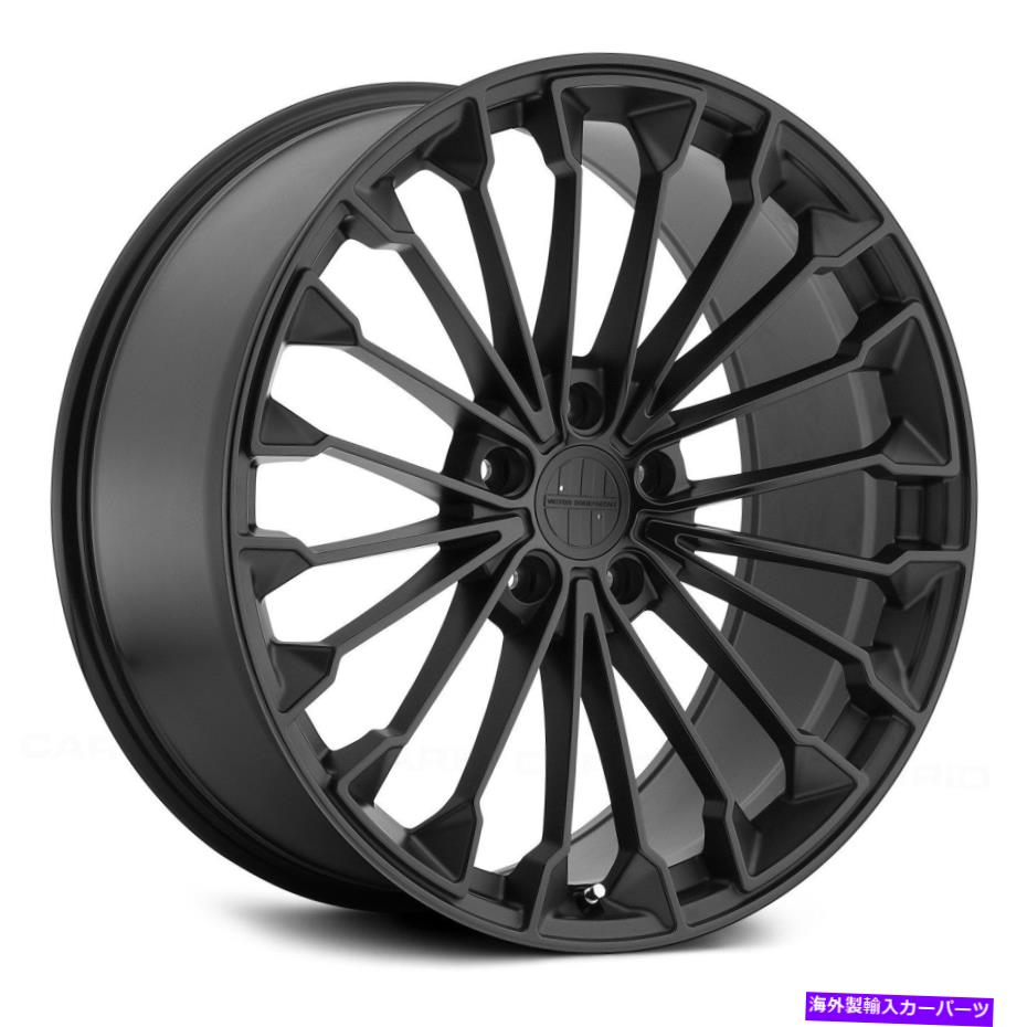 ホイール　４本セット Victor Wurttemburgホイール18x10（50、5x130、71.5）4のブラックリムセット Victor WURTTEMBURG Wheels 18x10 (50, 5x130, 71.5) Black Rims Set of 4【並行輸入品】