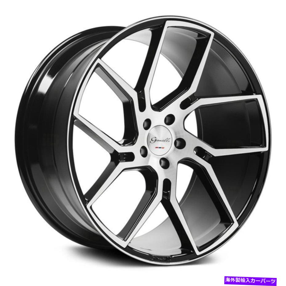 ホイール 4本セット Gianelle Dilijan Wheels 20x10.5(45、5x120.65、72.56)4のブラックリムセット Gianelle DILIJAN Wheels 20x10.5 (45, 5x120.65, 72.56) Black Rims Set of 4【並行輸入品】|Us Custom Parts Shop USDM