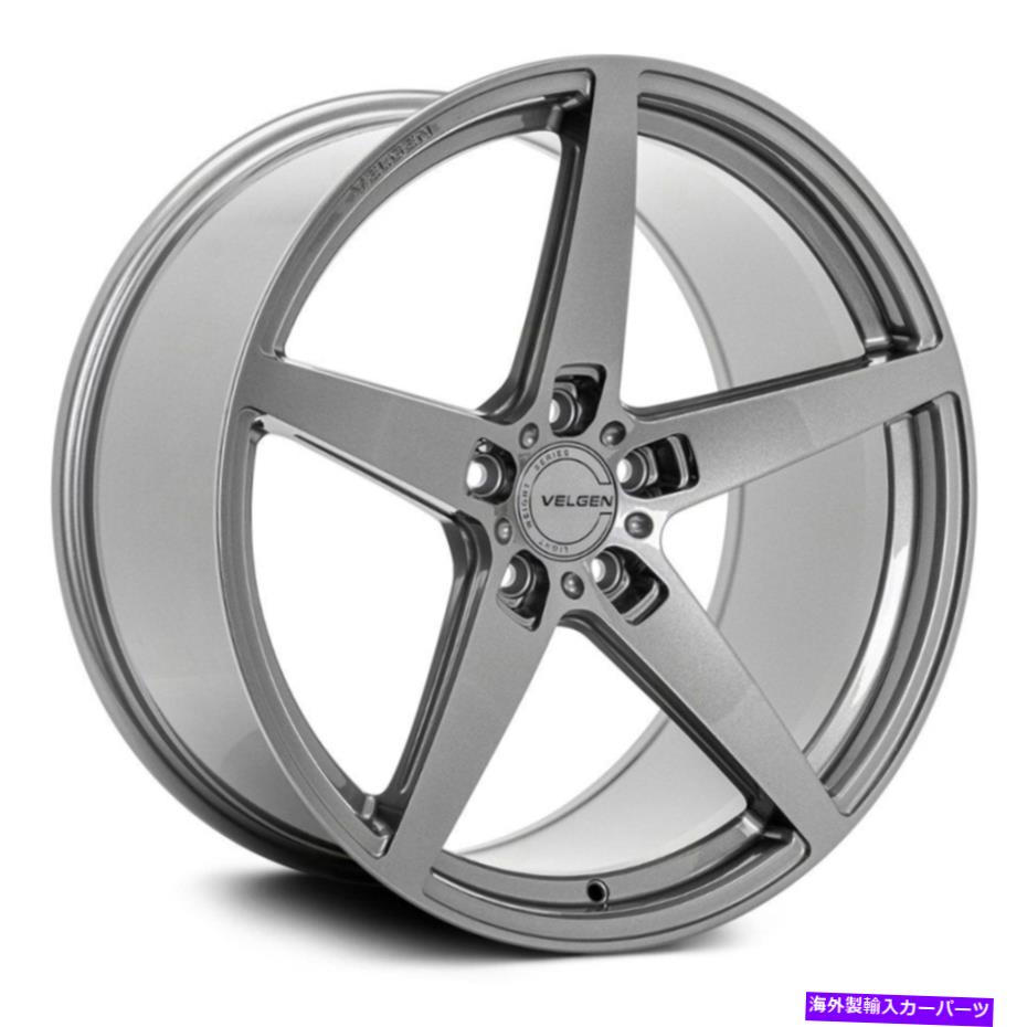 ホイール　４本セット Velgen Classic5 V2ホイール20x11（52、5x114.3、70.5）4のガンメタルリムセット Velgen CLASSIC5 V2 Wheels 20x11 (52, 5x114.3, 70.5) Gunmetal Rims Set of 4【並行輸入品】