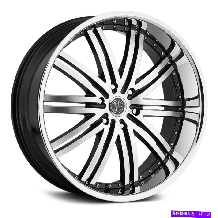 ホイール　４本セット 2crave番号11ホイール26x10（30、6x139.7、78.3）4のブラックリムセット 2Crave NUMBER 11 Wheels 26x10 (30, 6x139.7, 78.3) Black Rims Set of 4【並行輸入品】