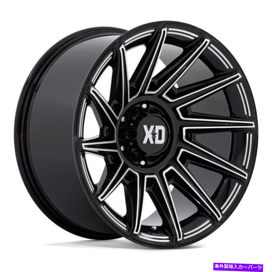ホイール　４本セット XDシリーズXD867スペクターホイール20x10（-18、5x127、71.5）4のブラックリムセット XD Series XD867 SPECTER Wheels 20x10 (-18, 5x127, 71.5) Black Rims Set of 4【並行輸入品】