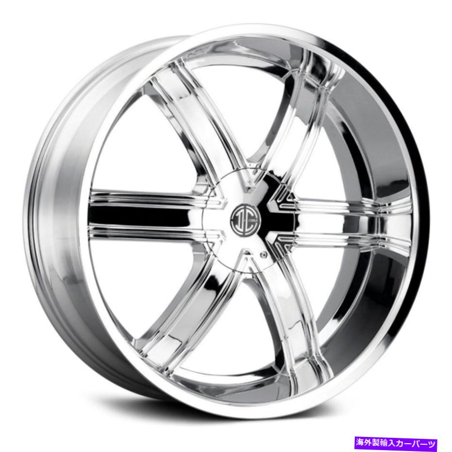 ホイール　４本セット 2crave番号44ホイール26x10（30、6x135、87）4のクロムリムセット 2Crave NUMBER 44 Wheels 26x10 (30, 6x135, 87) Chrome Rims Set of 4【並行輸入品】