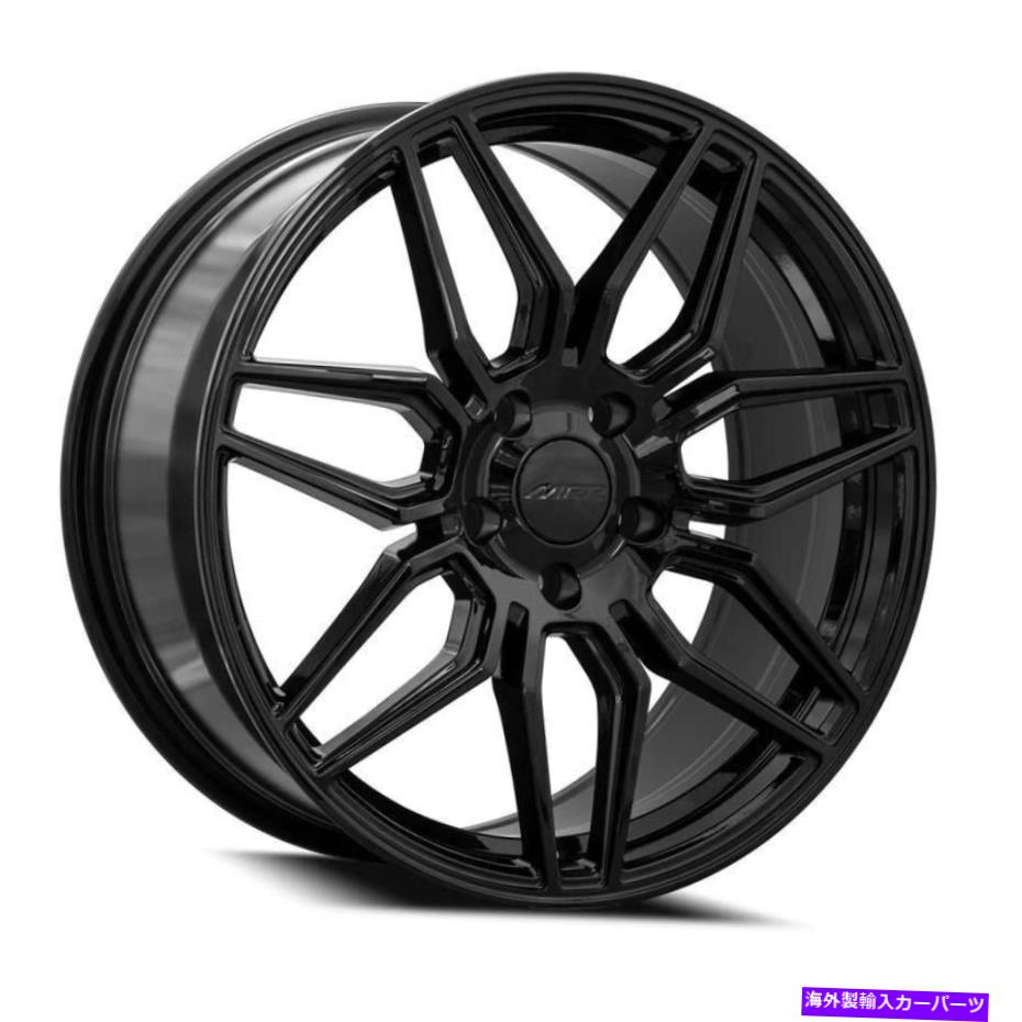 ホイール　４本セット MRR M024ホイール20x12（50、5x120.65、70.3）4のブラックリムセット MRR M024 Wheels 20x12 (50, 5x120.65, 70.3) Black Rims Set of 4【並行輸入品】