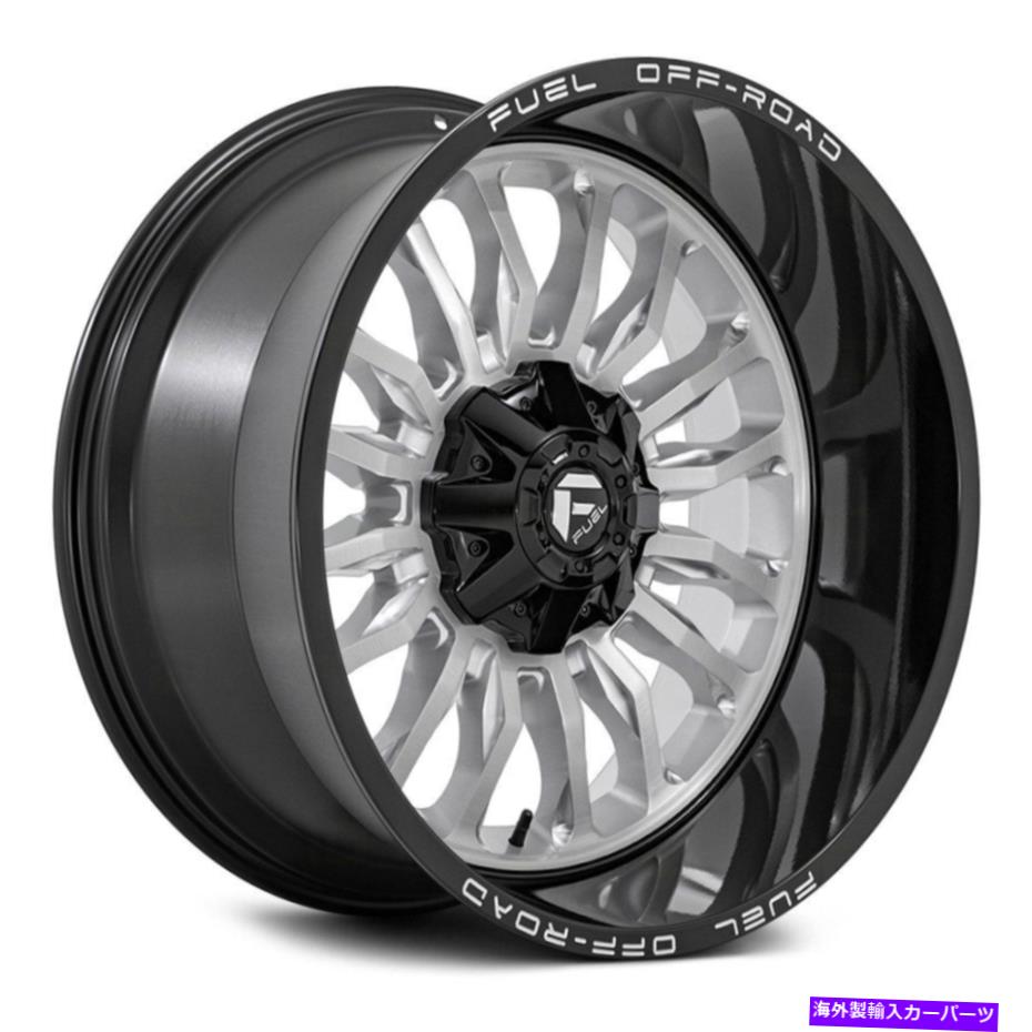 ホイール　４本セット 燃料D798アーク1PCホイール20x10（-18、6x139.7、106.1）4のシルバーリムセット Fuel D798 ARC 1PC Wheels 20x10 (-18, 6x139.7, 106.1) Silver Rims Set of 4【並行輸入品】 390,456円