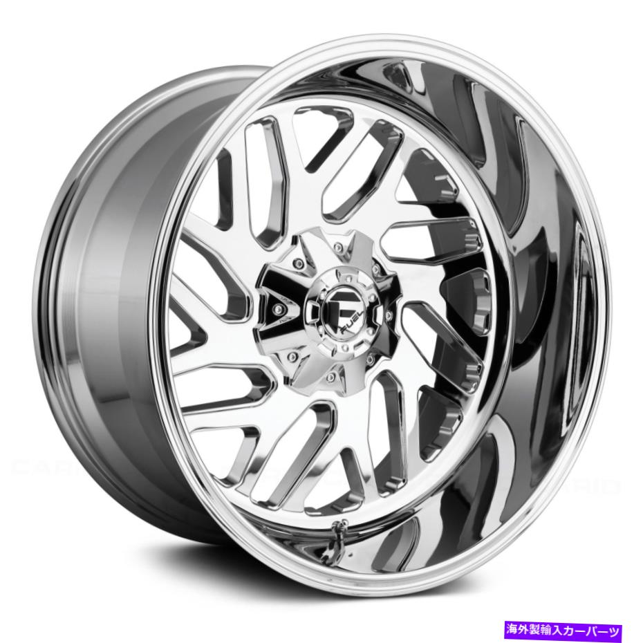 ホイール　４本セット Fuel D609 Triton 1PCホイール20x9（20、8x180、124.2）4のChrome Rimsセット Fuel D609 TRITON 1PC Wheels 20x9 (20, 8x180, 124.2) Chrome Rims Set of 4【並行輸入品】