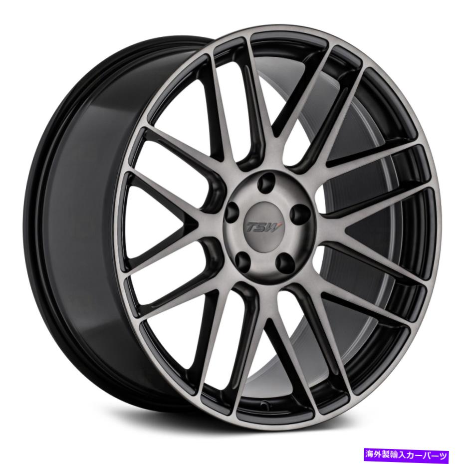 ホイール　４本セット TSW Nordホイール20x10.5（32、5x112、66.56）4のブラックリムセット TSW NORD Wheels 20x10.5 (32, 5x112, 66.56) Black Rims Set of 4【並行輸入品】