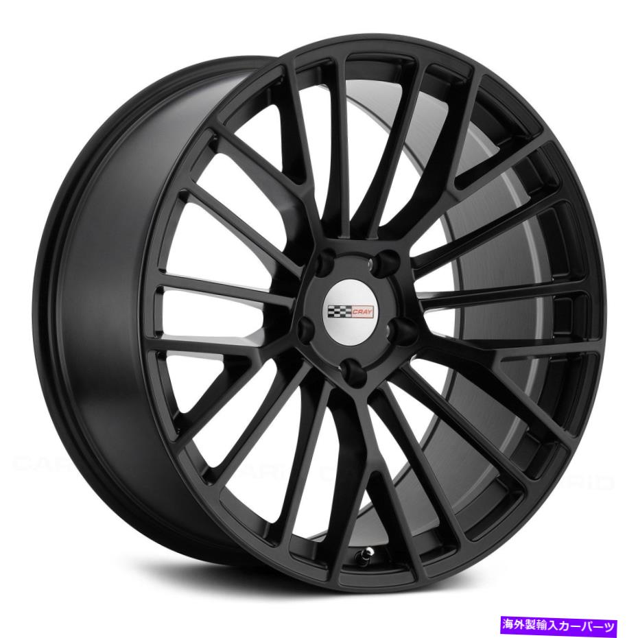 ホイール　４本セット Cray Astoria Wheels 19x12（41、5x120.65、70.3）4のブラックリムセット Cray ASTORIA Wheels 19x12 (41, 5x120.65, 70.3) Black Rims Set of 4【並行輸入品】