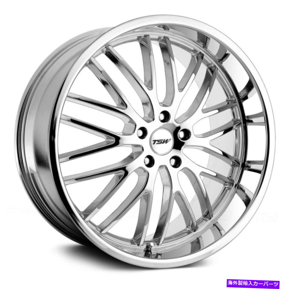 ホイール　４本セット TSW Snettertonホイール18x9.5（20、5x120.65、76.1）4のChrome Rimsセット TSW SNETTERTON Wheels 18x9.5 (20, 5x120.65, 76.1) Chrome Rims Set of 4【並行輸入品】