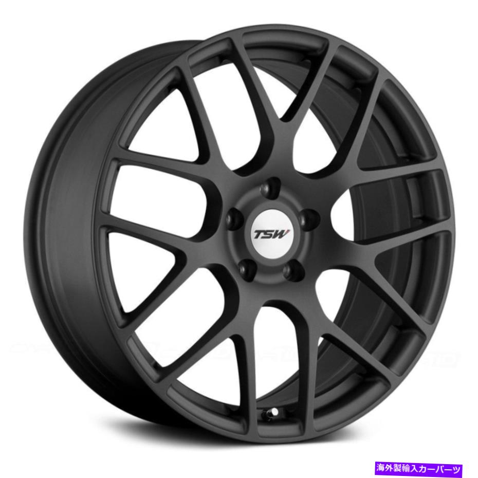 ホイール　４本セット TSW Nurburgringホイール22x10.5（42、5x112、66.56）4のガンメタルリムセット TSW NURBURGRING Wheels 22x10.5 (42, 5x112, 66.56) Gunmetal Rims Set of 4【並行輸入品】