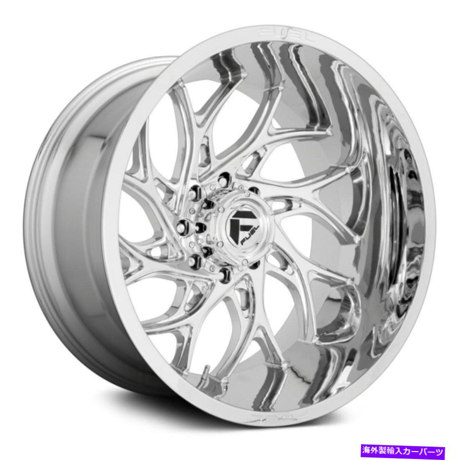ホイール　４本セット 燃料D740ランナー1PCホイール20x9（1、6x135、87.1）4のクロムリムセット Fuel D740 RUNNER 1PC Wheels 20x9 (1, 6x135, 87.1) Chrome Rims Set of 4【並行輸入品】