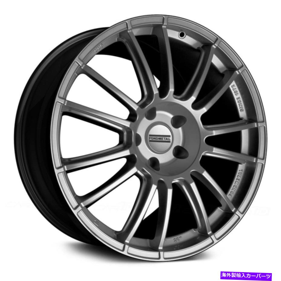 ホイール　４本セット Fondmetal 9RRホイール20x9（30、5x120.65、72.5）4のチタンリムセット Fondmetal 9RR Wheels 20x9 (30, 5x120.65, 72.5) Titanium Rims Set of 4【並行輸入品】