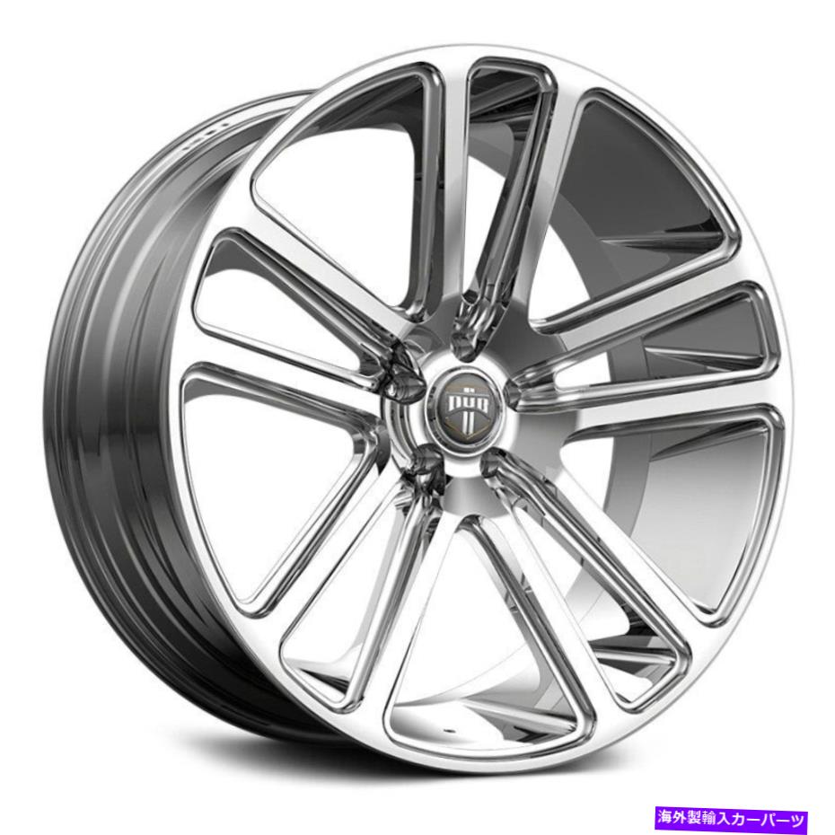 ホイール　４本セット ダブS254フレックスホイール24x10（30、6x139.7、78.1）4のクロムリムセット Dub S254 FLEX Wheels 24x10 (30, 6x139.7, 78.1) Chrome Rims Set of 4【並行輸入品】