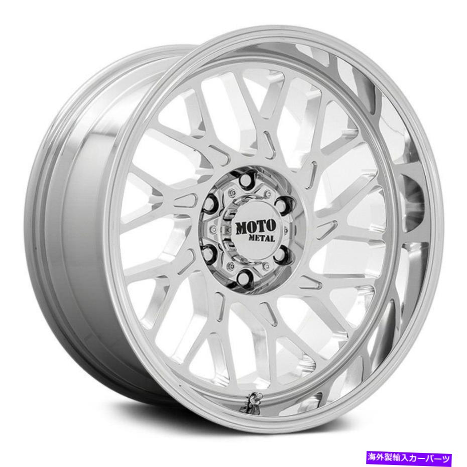 ホイール　４本セット Moto Metal Mo805 Predator Wheels20x10（-18、5x127、71.5）4のChrome Rimsセット Moto Metal MO805 PREDATOR Wheels 20x10 (-18, 5x127, 71.5) Chrome Rims Set of 4【並行輸入品】
