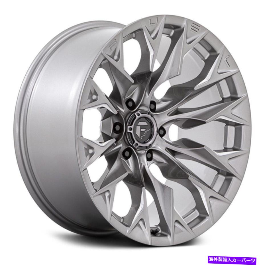 ホイール　４本セット Fuel D806 Flame 6 1PCホイール20x10（-18、6x135、87.1）4のプラチナリムセット Fuel D806 FLAME 6 1PC Wheels 20x10 (-18, 6x135, 87.1) Platinum Rims Set of 4【並行輸入品】