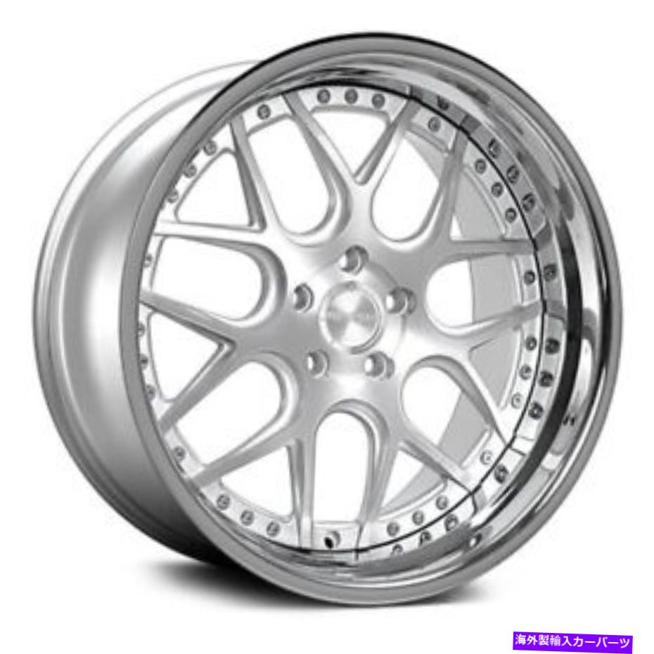 ホイール　４本セット レンネンCSL-2ホイール19x9.5（+38? +42、5x114.3、74.1）4のシルバーリムセット Rennen CSL-2 Wheels 19x9.5 (+38 to +42, 5x114.3, 74.1) Silver Rims Set of 4【並行輸入品】