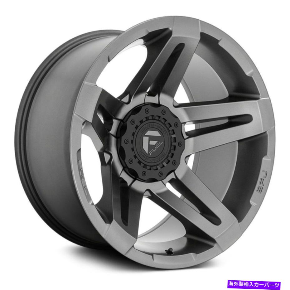 ホイール　４本セット 燃料D764 SFJ 1PCホイール22x14（-75、5x139.7、87.1）4の無煙炭リムセット Fuel D764 SFJ 1PC Wheels 22x14 (-75, 5x139.7, 87.1) Anthracite Rims Set of 4【並行輸入品】｜Us Custom Parts Shop USDM