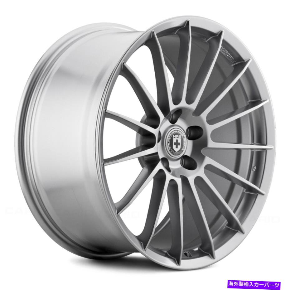 ホイール　４本セット HRE FF15ホイール18x10（40、5x120.65、72.6）4のシルバーリムセット HRE FF15 Wheels 18x10 (40, 5x120.65, 72.6) Silver Rims Set of 4【並行輸入品】