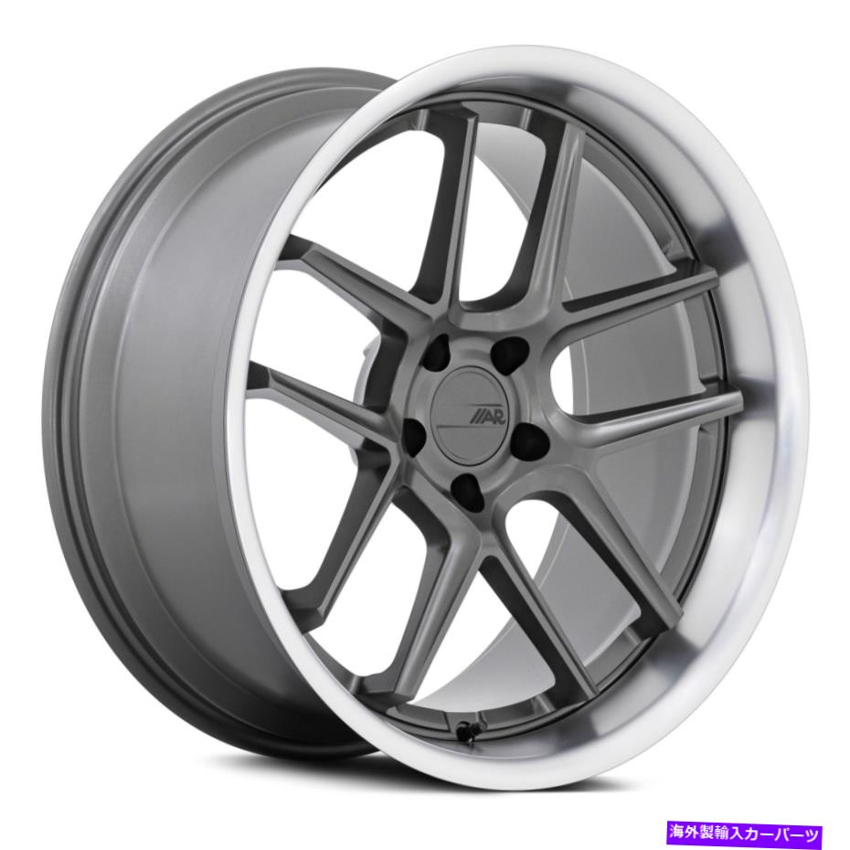 ホイール　４本セット American Racing AR942 1PCホイール20x12（6、5x114.3、71.5）4のガンメタルリムセット American Racing AR942 1PC Wheels 20x12 (6, 5x114.3, 71.5) Gunmetal Rims Set of 4【並行輸入品】
