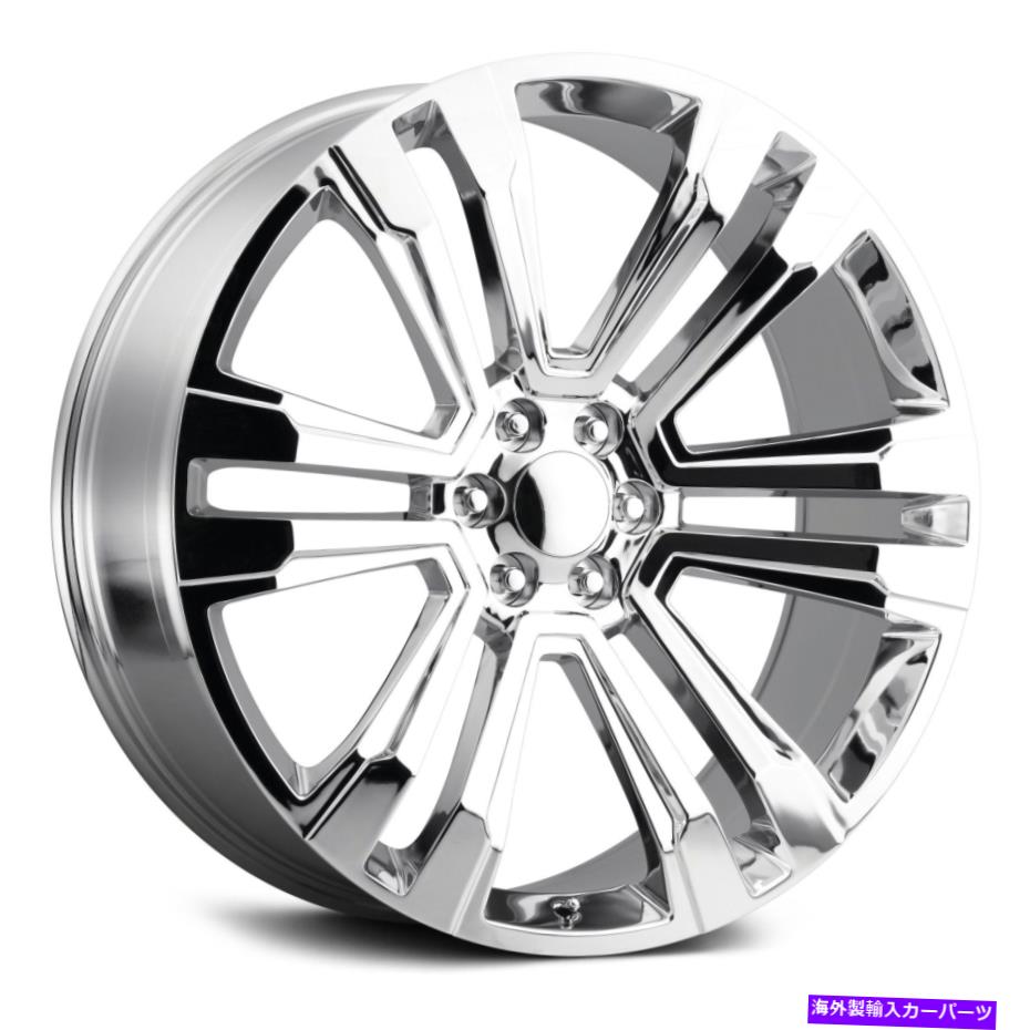 ホイール 4本セット レプリカ技術RT-4ホイール26x10(20、6x139.7、78.1)4のクロムリムセット Replica Tech RT-4 Wheels 26x10 (20, 6x139.7, 78.1) Chrome Rims Set of 4【並行輸入品】