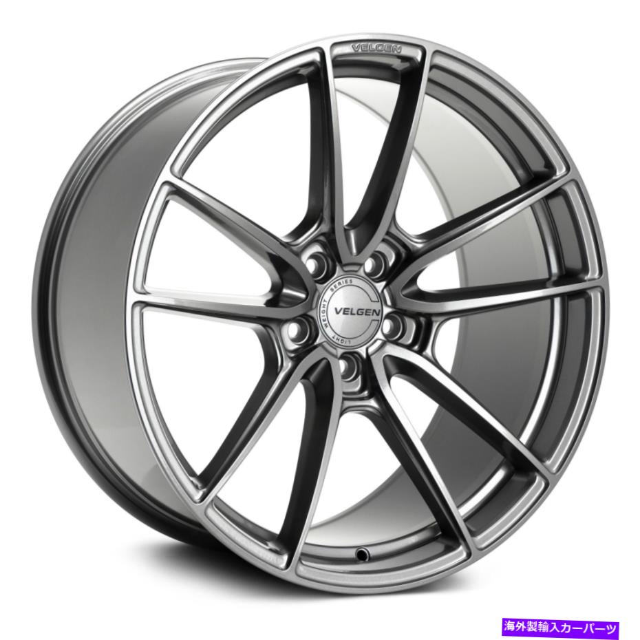 ホイール　４本セット Velgen VF5ホイール20x9.5（18、5x114.3、71.5）4のガンメタルリムセット Velgen VF5 Wheels 20x9.5 (18, 5x114.3, 71.5) Gunmetal Rims Set of 4【並行輸入品】