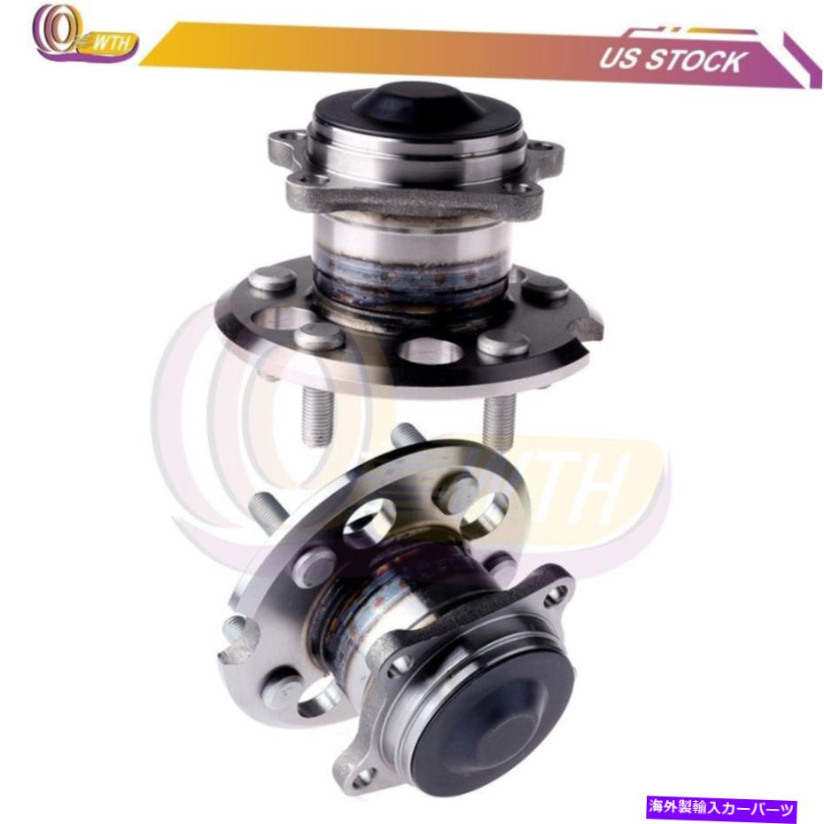Wheel Hub Bearing 2つの後輪ハブとベアリングアセンブリのペアトヨタRAV4 1996-2003 FWD Pair Of 2 Rear Wheel Hub And Bearing Assembly Fits Toyota RAV4 1996-2003 FWD【並行輸入品】