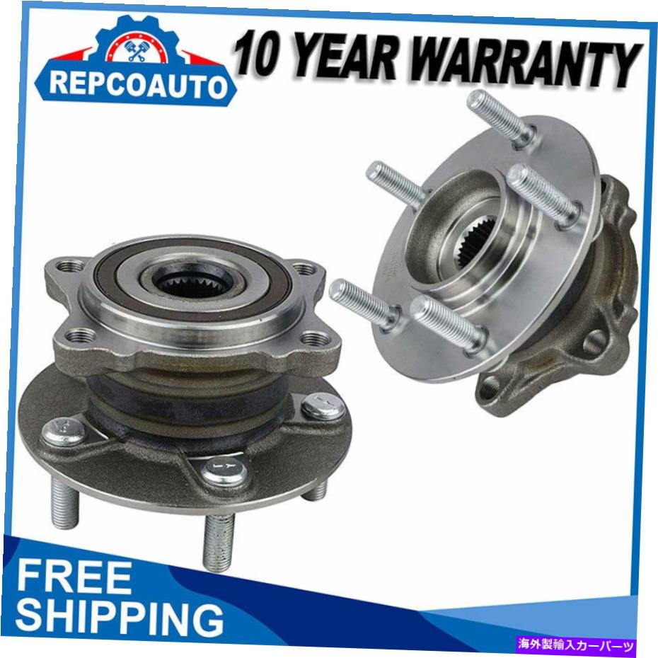 Wheel Hub Bearing 2x AWD後輪ハブ＆Mitsubishi Lancer Outlander Outlander Sportのベアリング 2X AWD Rear Wheel Hub & Bearing For Mitsubishi Lancer Outlander Outlander Sport【並行輸入品】