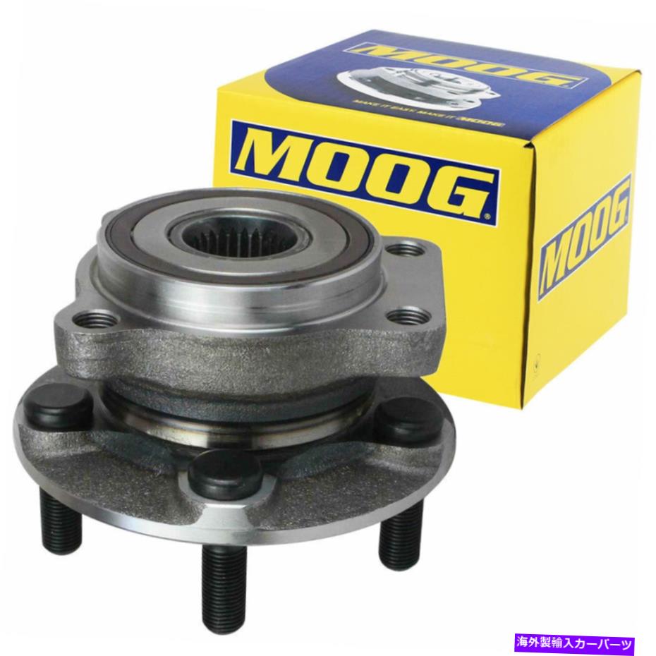Wheel Hub Bearing 2005年から2014年のスバルアウトバック5ラグのムーグフロントホイールベアリングとハブアセンブリ Moog Front Wheel Bearing and Hub Assembly For 2005 - 2014 Subaru Outback 5Lug【並行輸入品】