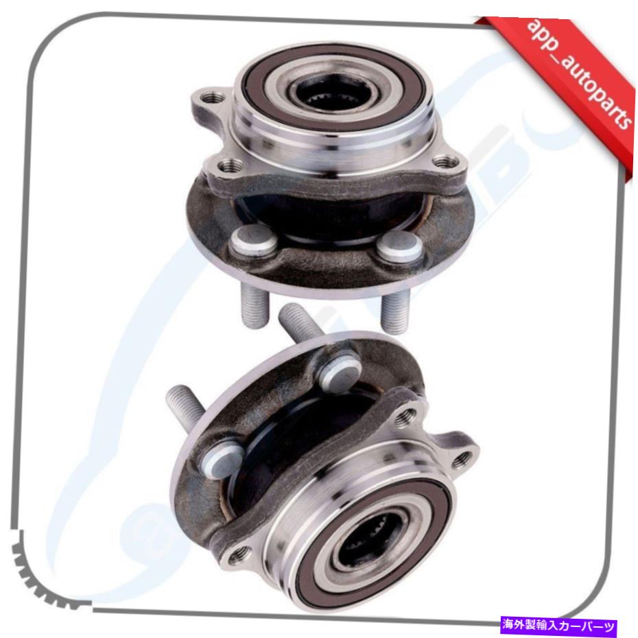 Wheel Hub Bearing 2 xフロントホイールベアリングアセンブリ左または右側レクサスCT200H Fスポーツ 2 X Front Wheel Hub Bearing Assembly Left Or Right Side For Lexus CT200h F Sport【並行輸入品】