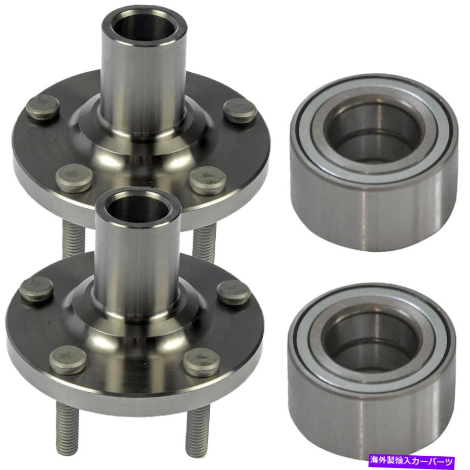Wheel Hub Bearing トヨタシエナハイランダーD3に適合する前輪ハブベアリングアセンブリ Pair Front Wheel Hub Bearing Assembly Fits Toyota Sienna Highlander D3【並行輸入品】