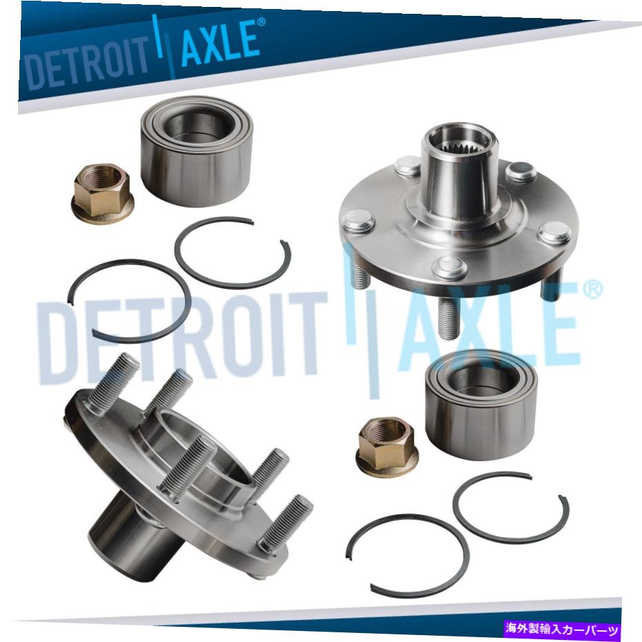 Wheel Hub Bearing 2000 2001 2002 2003 2004 2005 2006 2007 2008 Nissan Maximaの2つの前輪ハブ 2 Front Wheel Hub for 2000 2001 2002 2003 2004 2005 2006 2007 2008 Nissan Maxima【並行輸入品】
