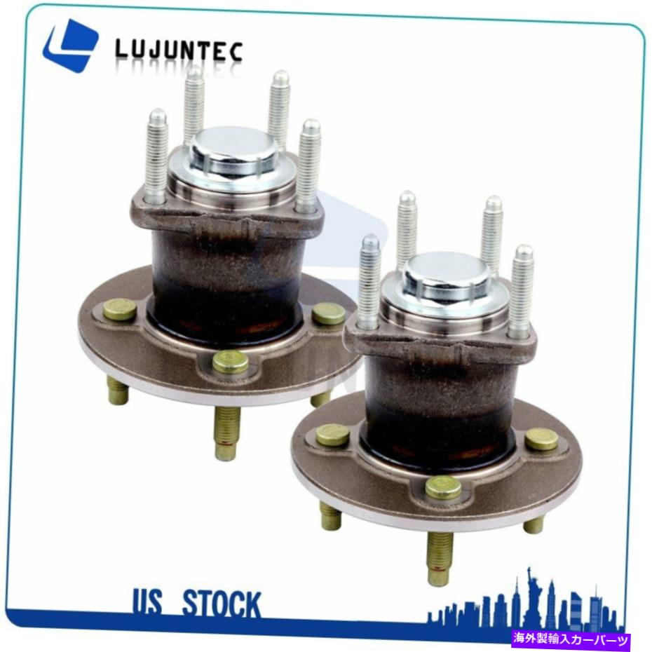 Wheel Hub Bearing フォードマーキュリー1988-1994 4ラグのために2輪ハブベアリング右前面または左前面をセット Set 2 Wheel Hub Bearing Right or Left Front For Ford Mercury 1988-1994 4 Lugs【並行輸入品】