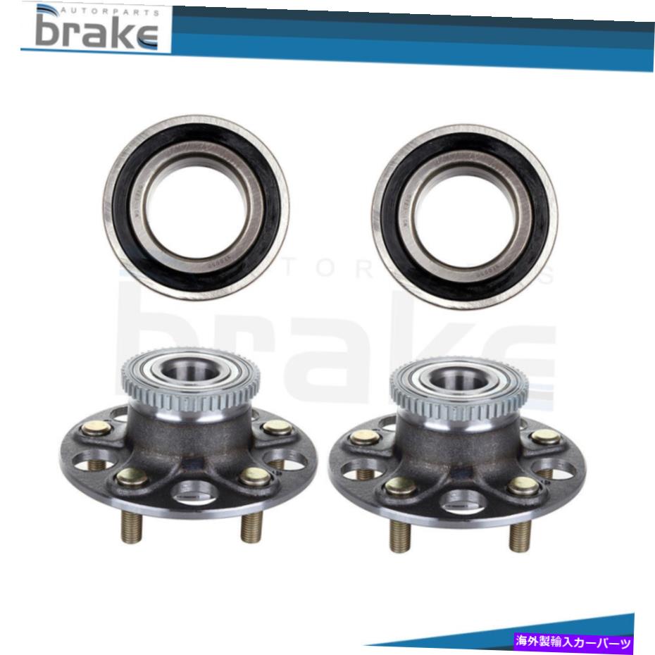Wheel Hub Bearing （4PC）Acura Tl Honda Accord Type-S Base Ex 01の前部後輪ハブベアリング (4PC) Front Rear Wheel Hub Bearing For Acura TL Honda Accord Type-S Base EX 01【並行輸入品】