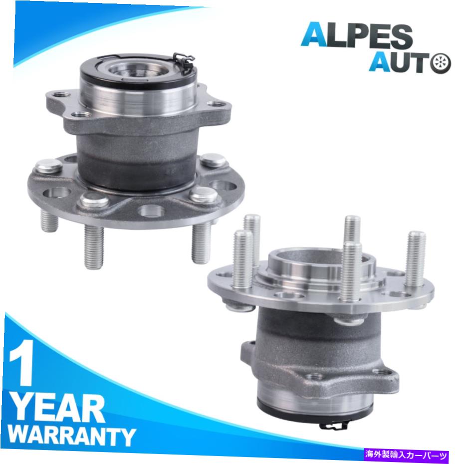 Wheel Hub Bearing ジープコンパスパトリオットダッジキャリバーAWDの2倍後輪ベアリングハブアセンブリ 2X Rear Wheel Bearing Hub Assembly For Jeep Compass Patriot Dodge Caliber AWD【並行輸入品】