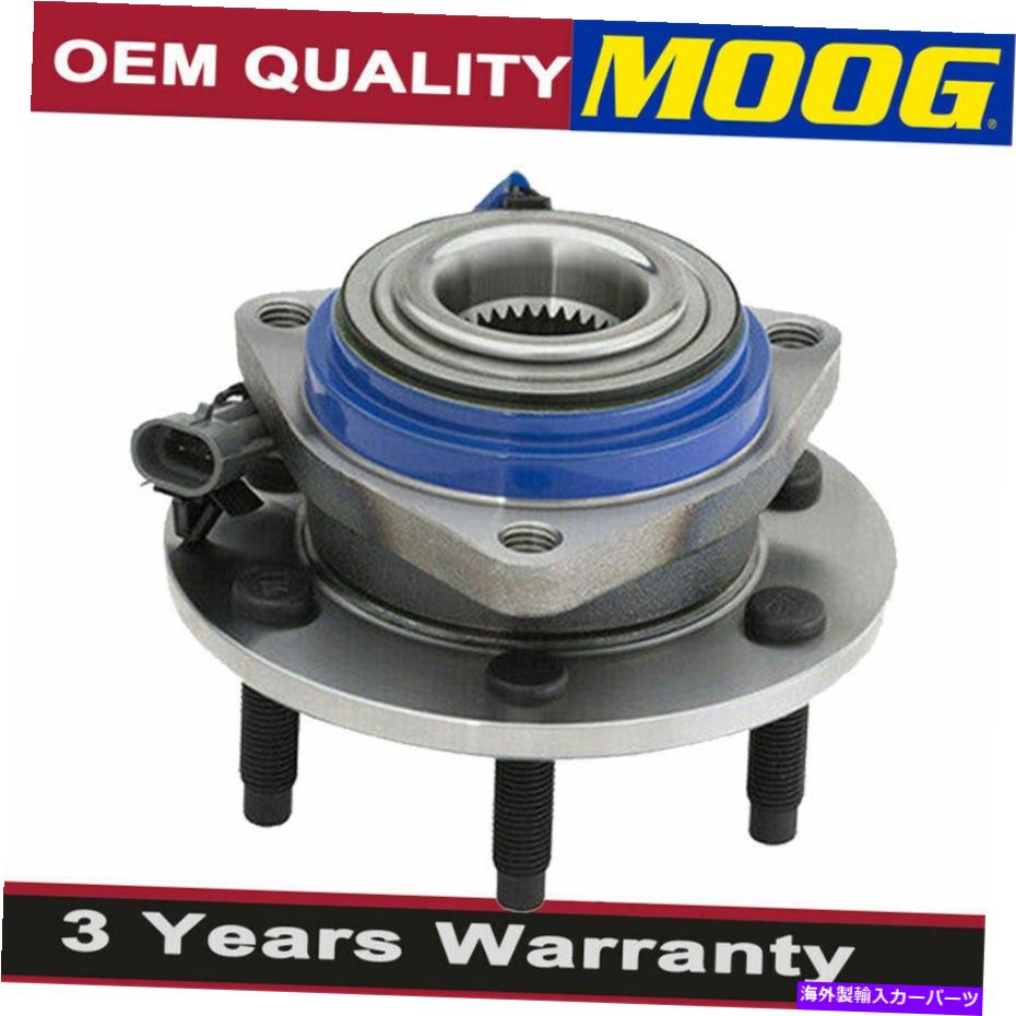 Wheel Hub Bearing シボレーアップランダー3.9Lビュイックテラザ土星w/absのムーグフロントホイールベアリングハブ MOOG Front Wheel Bearing Hub for Chevy Uplander 3.9L Buick Terraza Saturn W/ABS【並行輸入品】