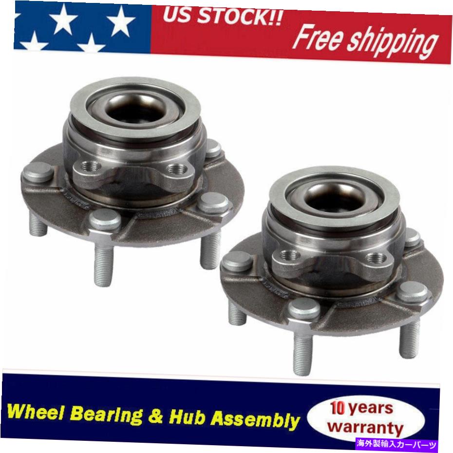 Wheel Hub Bearing 513298 2x前輪ハブと日産セントラルージュのベアリング 513298 2X Front Wheel Hub and Bearing for Nissan Sentra Rouge Select Rogue 08-13【並行輸入品】