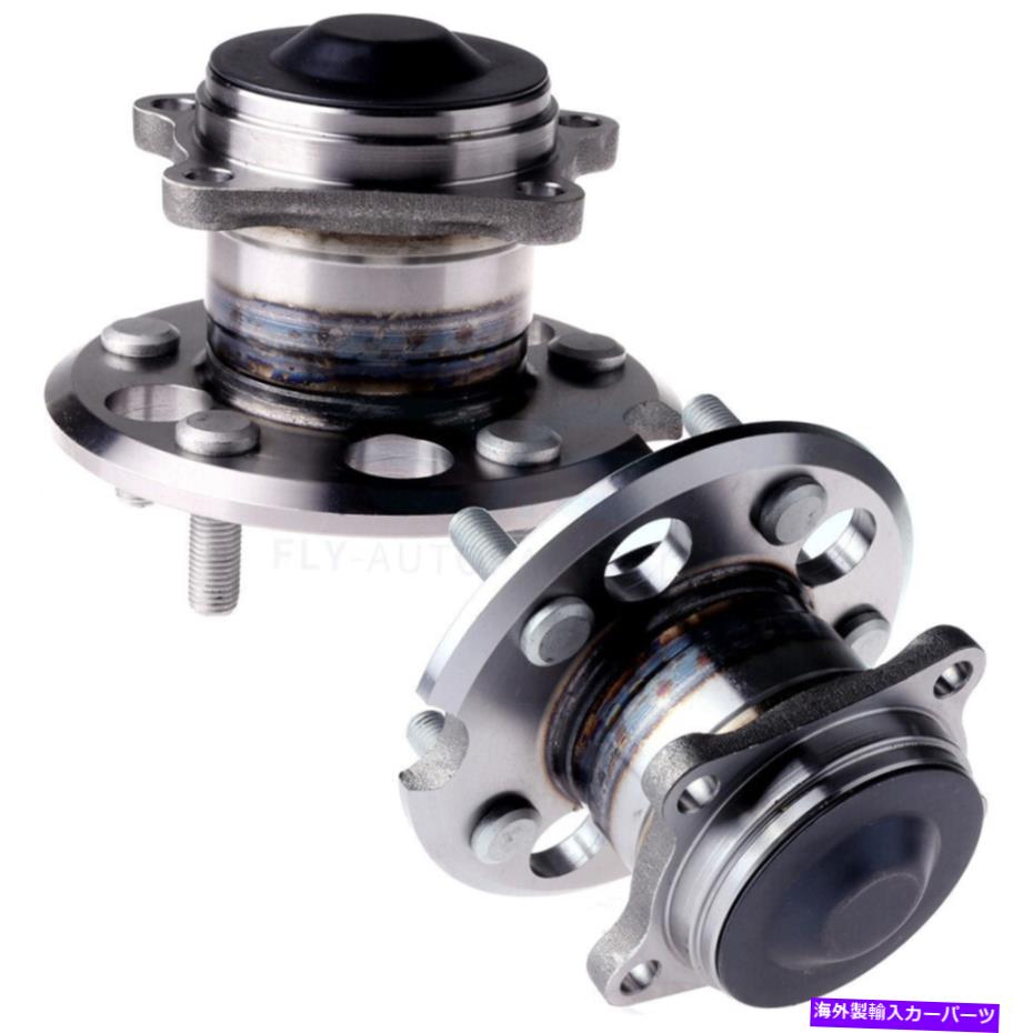 Wheel Hub Bearing 1996年から2003年のトヨタRAV4 FWD 2.0L 4ドアの2倍後輪ハブ＆ベアリングアセンブリ 2x Rear Wheel Hub & Bearing Assembly For 1996-2003 Toyota RAV4 FWD 2.0L 4-Door【並行輸入品】