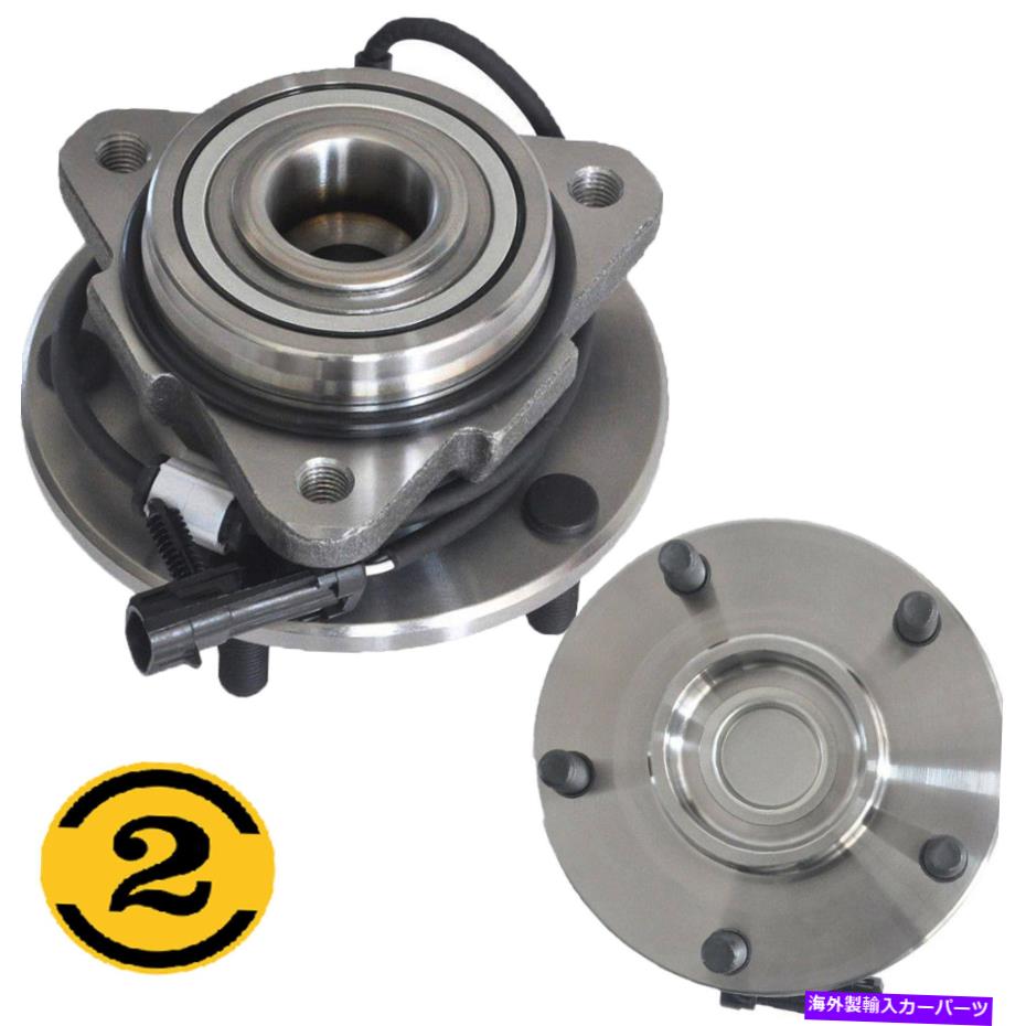 Wheel Hub Bearing 1998年から2004年のシボレーブレザーGMCジミー5ラグの2WDフロントホイールベアリングハブアセンブリ 2WD Front Wheel Bearing Hub Assembly for 1998-2004 Chevy Blazer GMC Jimmy 5 LUG【並行輸入品】