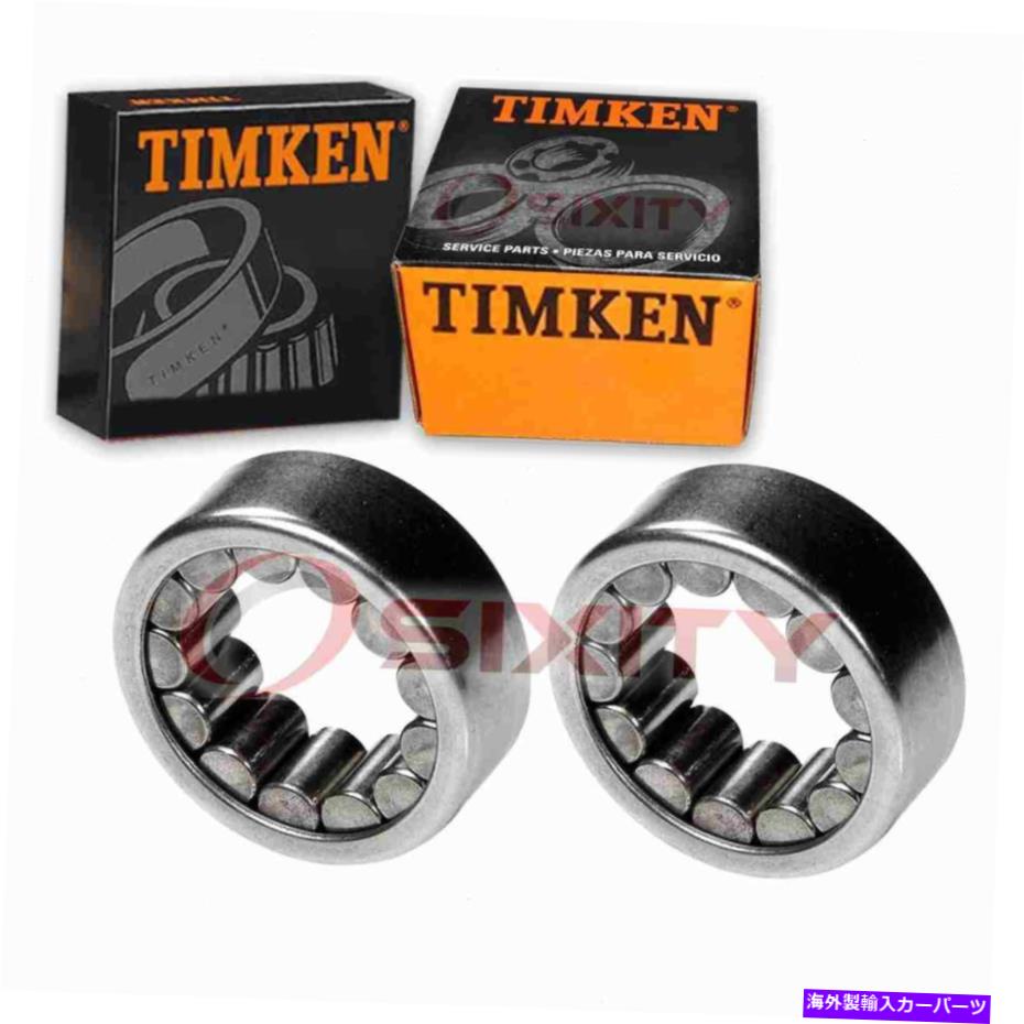 Wheel Hub Bearing 1999年から2017年のシボレーシルバラード1500車軸BXの2 PCティムケンリアホイールベアリング 2 pc Timken Rear Wheel Bearings for 1999-2017 Chevrolet Silverado 1500 Axle bx【並行輸入品】