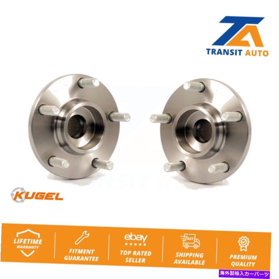 Wheel Hub Bearing マツダ3の前輪ベアリングとハブアセンブリペア Front Wheel Bearing And Hub Assembly Pair For Mazda 3【並行輸入品】