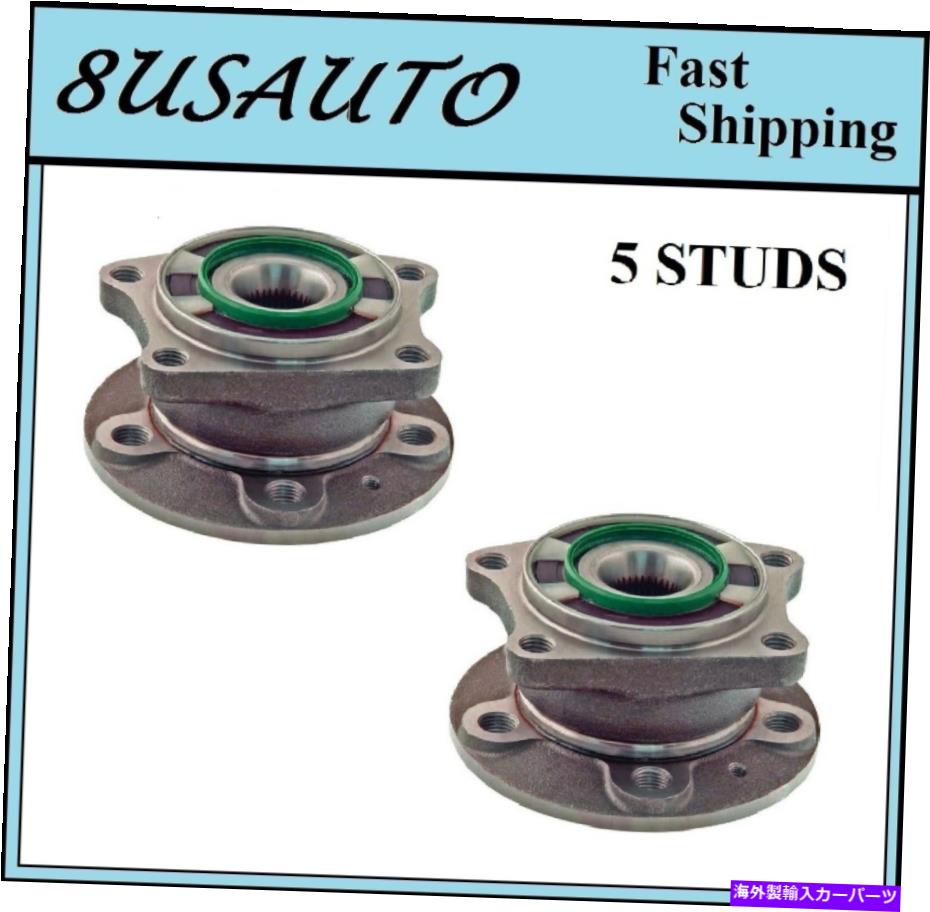 Wheel Hub Bearing 後輪ハブベアリングアセンブリフィットボルボV70 4WD 2001-2007/XC70 2003-2007ペア REAR Wheel Hub Bearing Assembly Fit VOLVO V70 4WD 2001-2007/XC70 2003-2007 PAIR【並行輸入品】